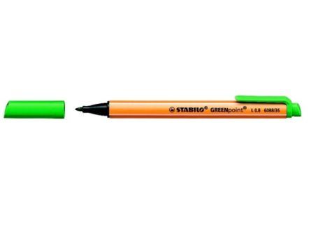 Stabilo fineliner - greenpoint - green