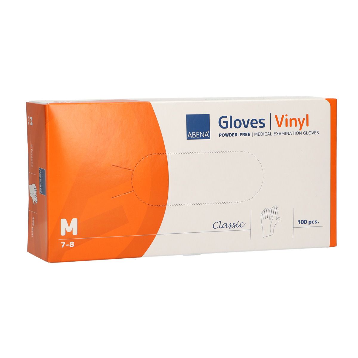 Disposable gloves, size m, 100 pieces, 1 box