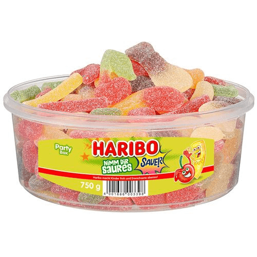 Párty box Haribo nimm dir saures (12x 750gr)