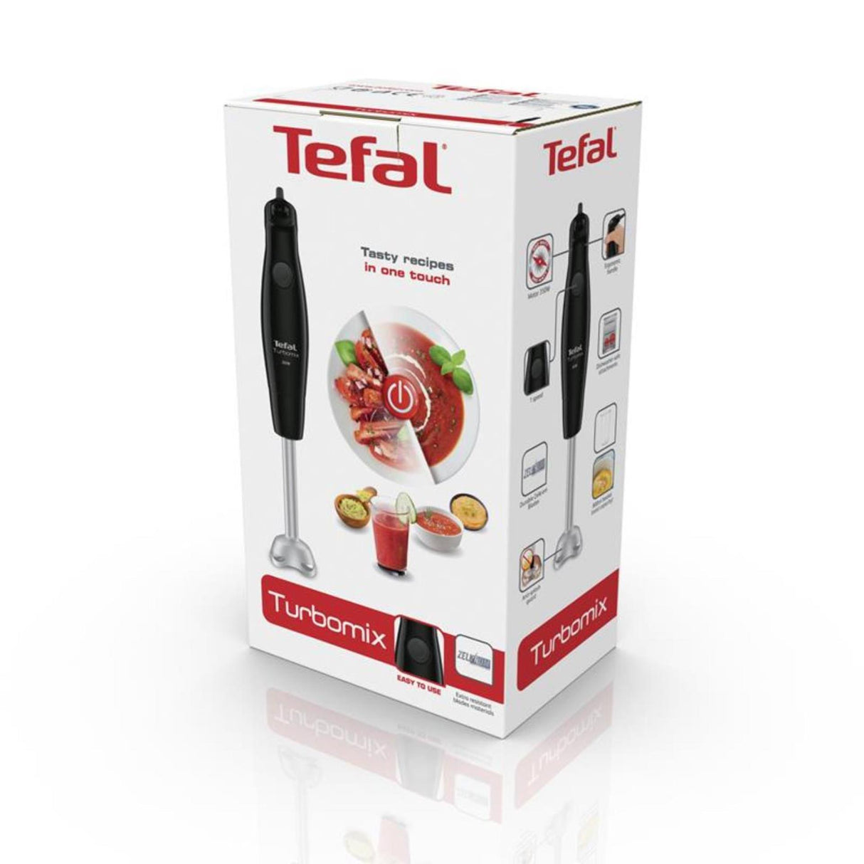 Tefal Stabmixer Turbomix Edelstahl
