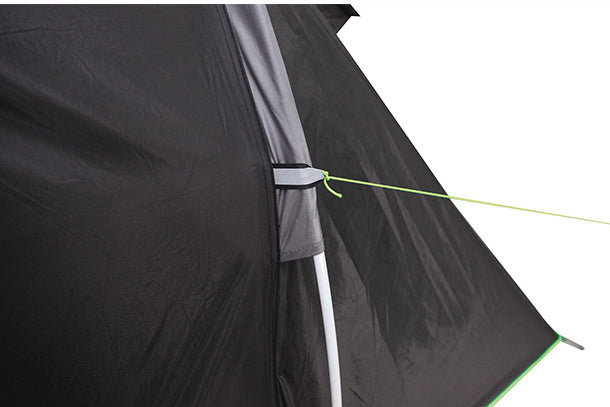 Tente de famille High Peak Tauris 4.0 4 personnes 440 cm Gris foncé