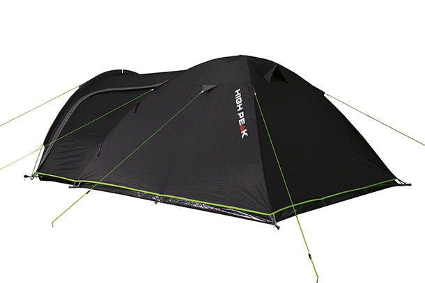 High Peak Family Tent Meso 4-Person 360 x 240 x 130 cm noir