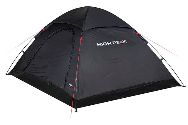 Tente de famille monodome high Peak XL 4 personnes 240 cm noir