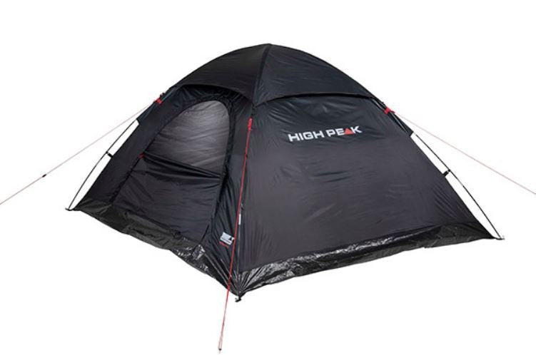 Tente de famille monodome high Peak XL 4 personnes 240 cm noir
