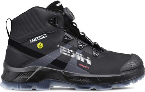 Hks werkschoenen hks werkschoen pioneer boa s3s hoog + kn | zwart | maat 44 - 4040005162446