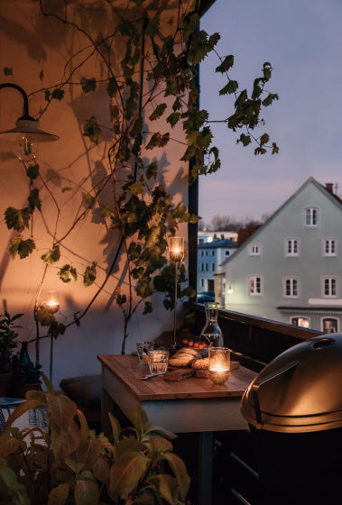 Höfats Schwerkraft Kerzenheillight 13 cm Silber