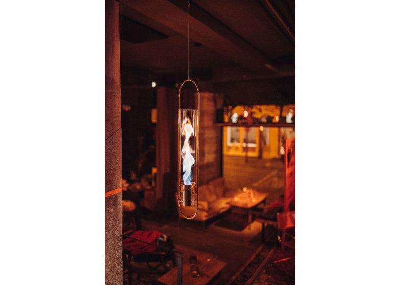 Höfats spinnen 120 Atmosphäre Laternen hängen 150 cm Edelstahl Silber