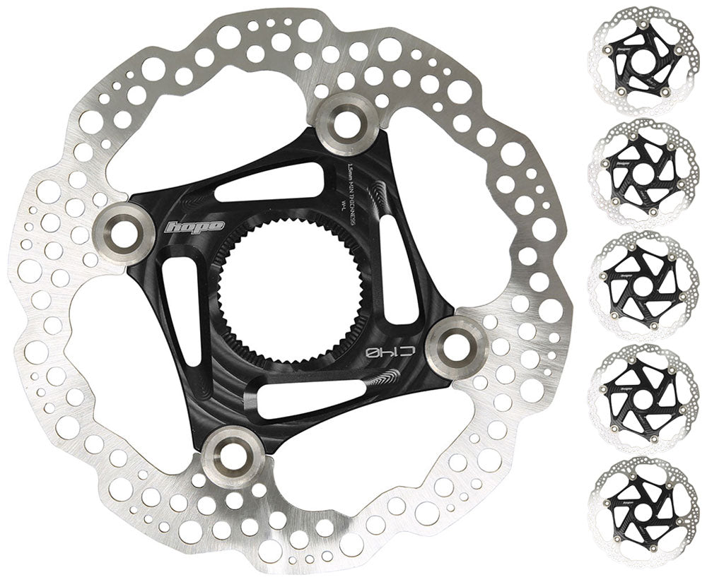 Hope floating mtb centerlock disc rotor | 180mm