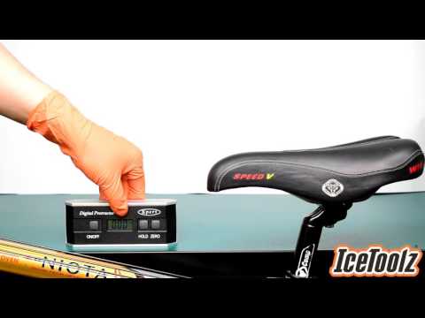 Icetoolz xpert angle meter digital for saddle and handlebar elements, e371