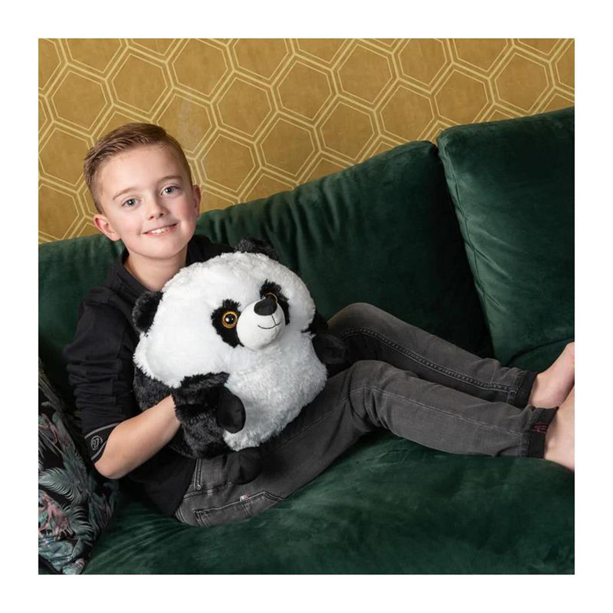 Noxxiez handwarmer cuddly toy panda