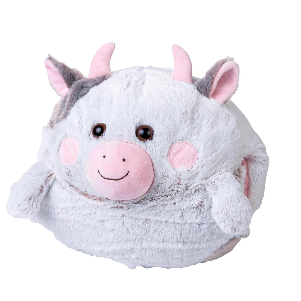 Noxxiez cozy handwarmer knuffel koe 35cm