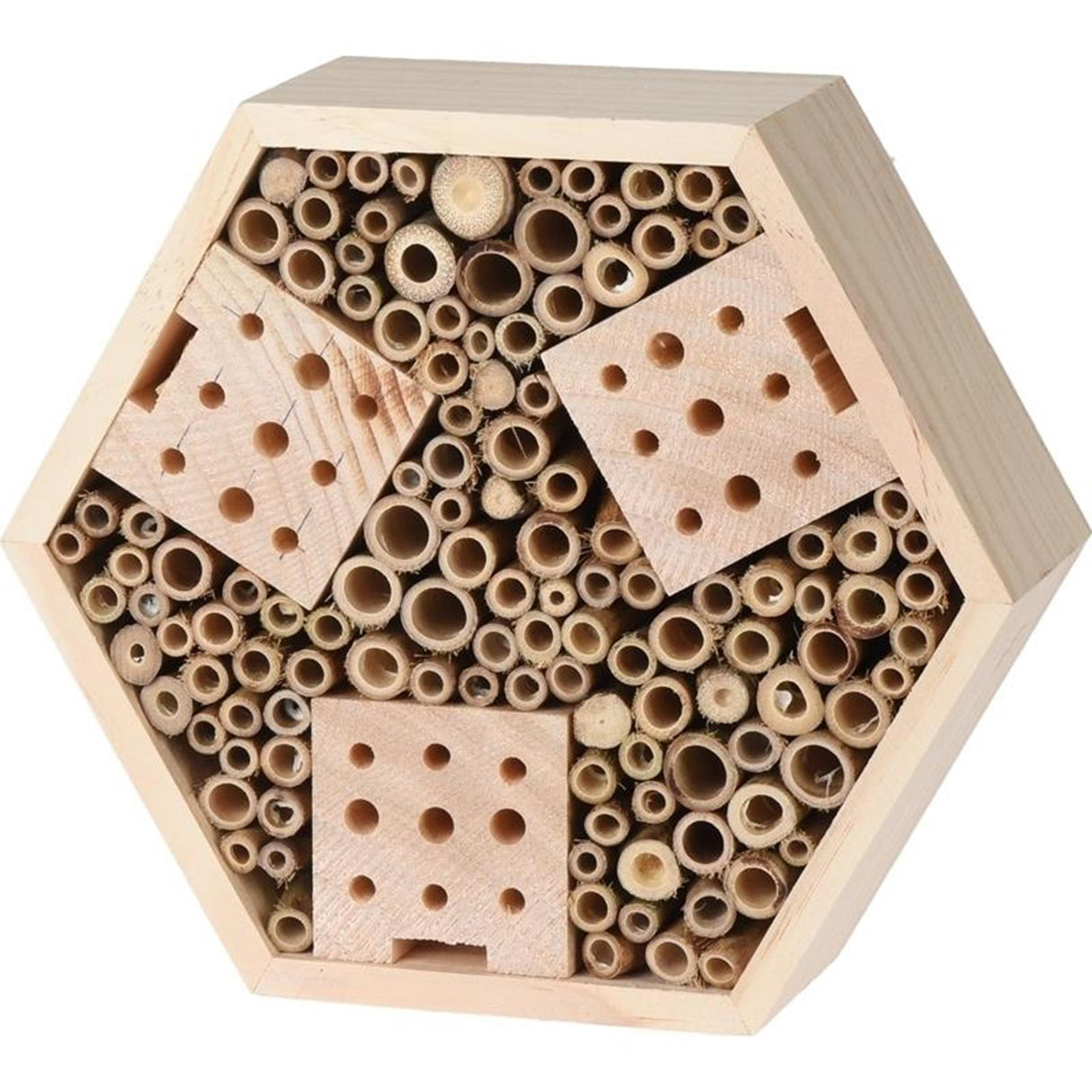 Pro garden insectenhotel hexagon naturel