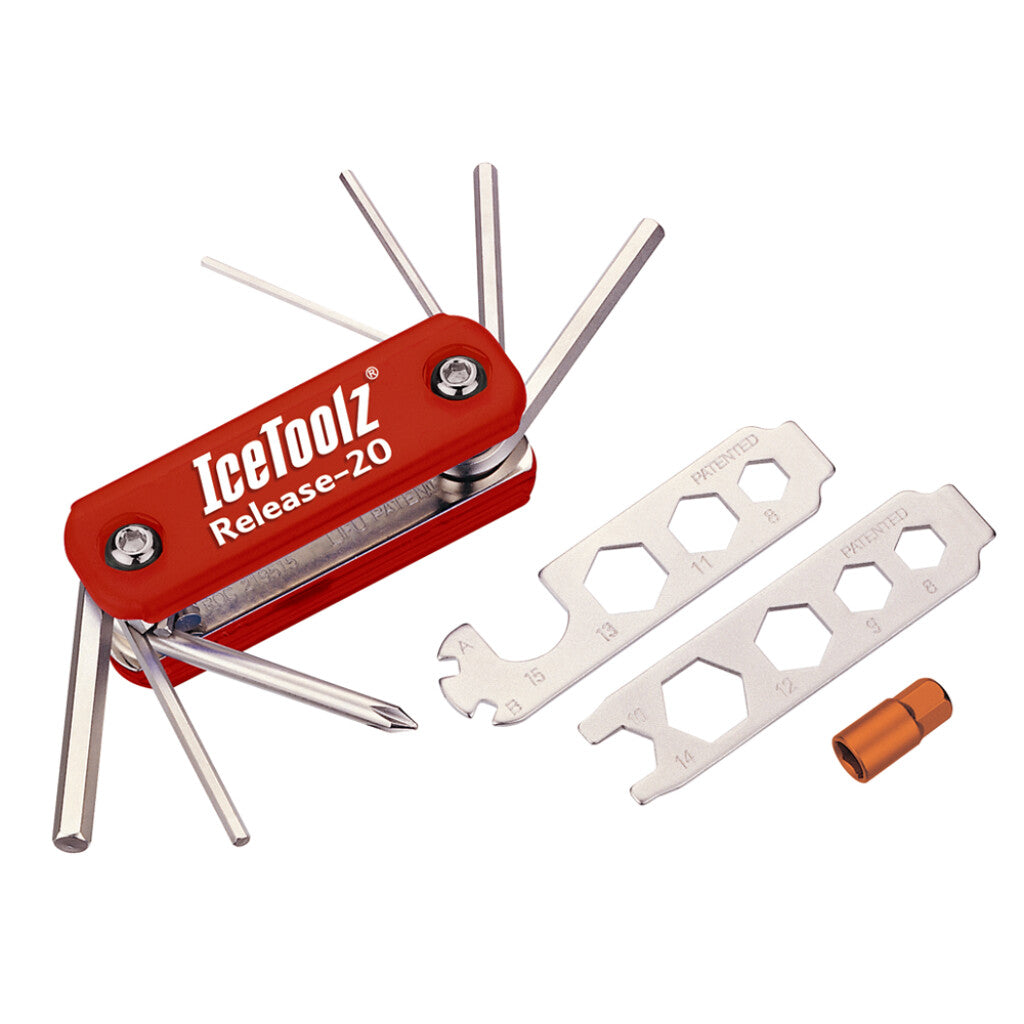 Icetoolz 24093b1p 20-piece tool set in holder