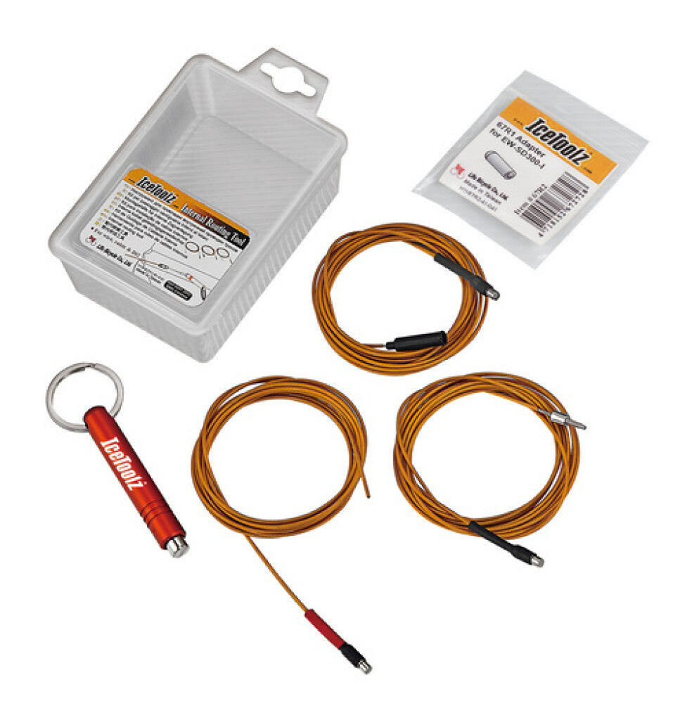 Icetoolz cable guide set with magnet for internal routing