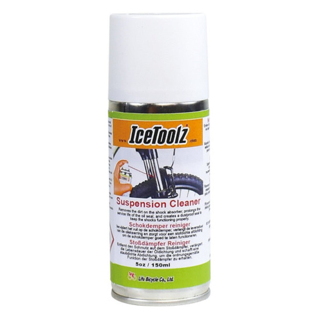 ICETOOLZ 240C193 Cleaner para piezas de suspensión y amortiguador 150 ml