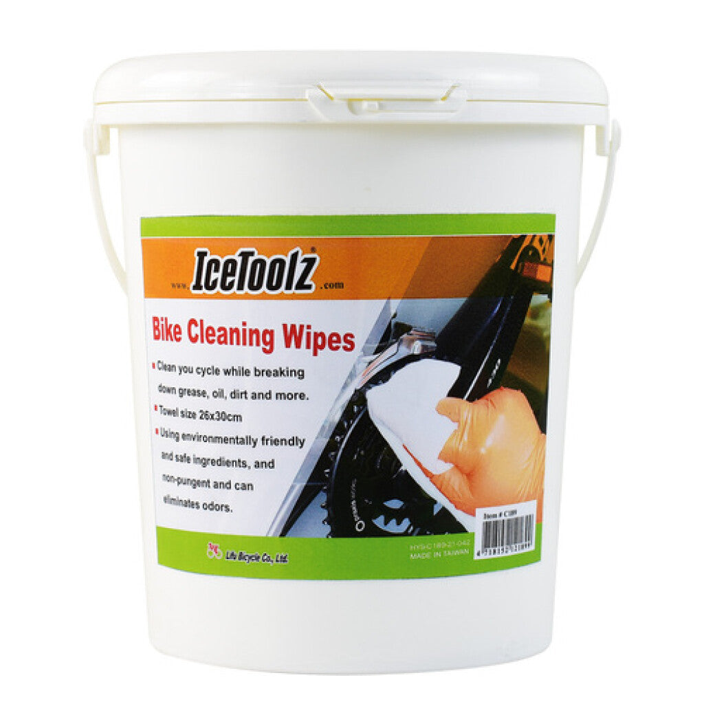 Icetoolz cleaning wipes, 100 pieces, c189