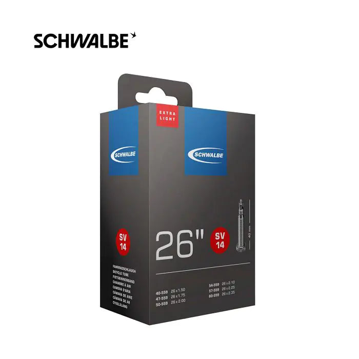 SCHWALBE TUBE INTERNO 26 x 1,50 2,35 (40 60-559) FV 40 mm