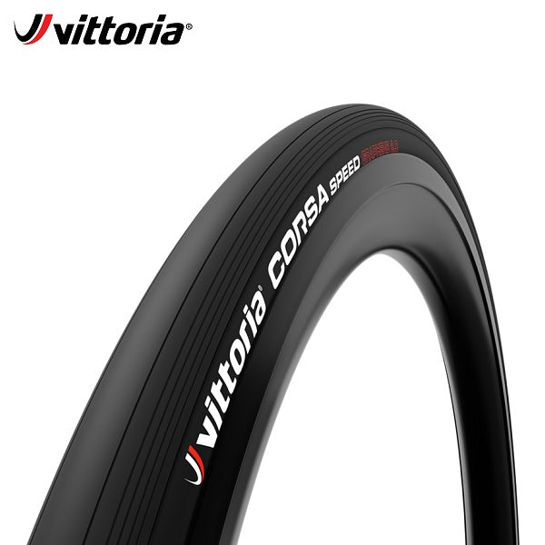 Vittoria 23-622 corsa speed tlr con grafeno g+ plegado negro gris
