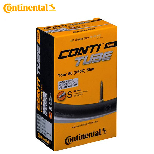 Continental bannenzegen Tube Tour rutschen 168 32-559 587 FV 42mm