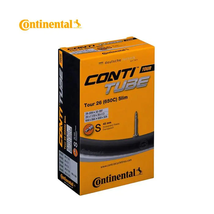 Continental Inner Tube Tour Slim 16 28 32-559 587 FV 42mm