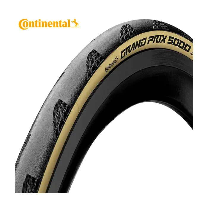 Continental Grand Prix 5000 Folding Band - Racing Bike - 28-622 - Sort