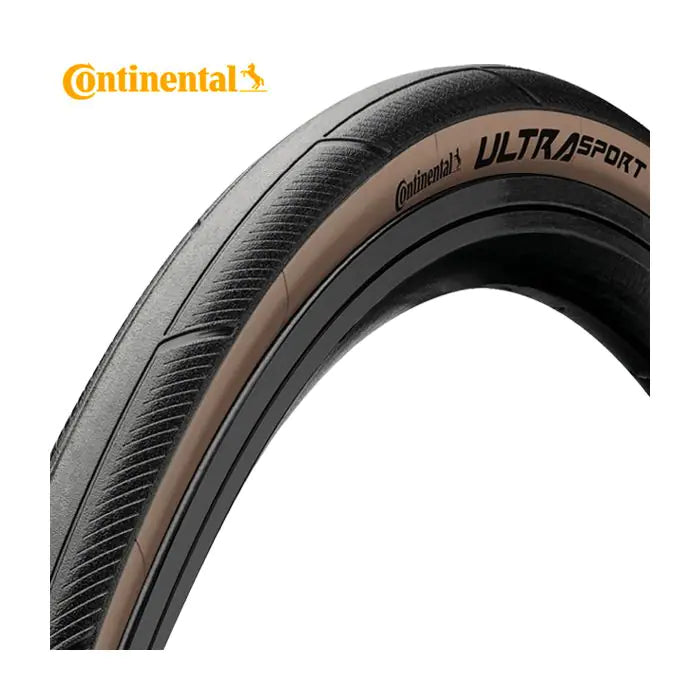 Continental folding tire ultra sport III 28-622 black brown