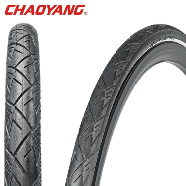 Chaoyang 28x1 5 8x1 3 8 (37-622) Nordic Plus schwarzer Reflexfaden mit 6 mm Pannenschutz W211170