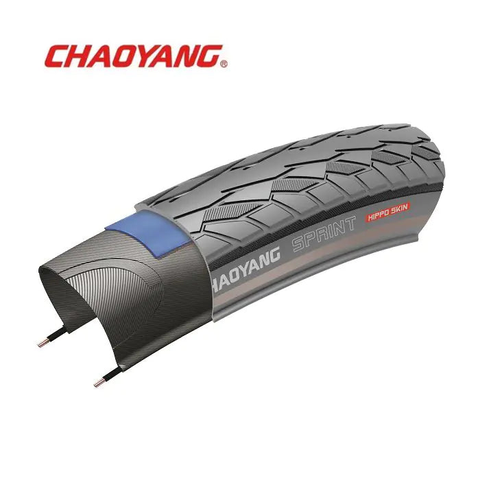 Chaoyang 28x1 5 8x1 3 8 (37-622) filo reflex grigio sprint con kevlar-floc antiforatura da 1,5 mm w211189