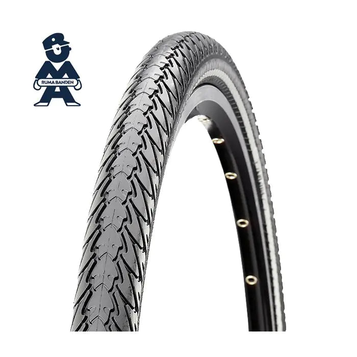 Ruma 28x1 5 8x1 3 8 (37-622) fuerte negro reflejo c1597 220175