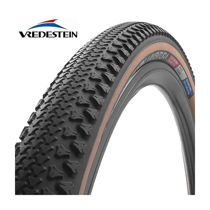 Vredestein - aventura tlr 700x38c black brown
