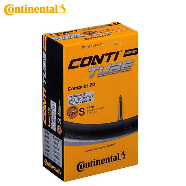 Continental inner tube compact 20 32 47-406 451 fv 42mm