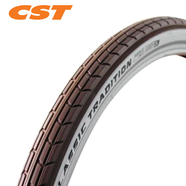 Cst 28x1.75x2 (47-622) hilo reflex tradición clásica marrón-blanco 570544