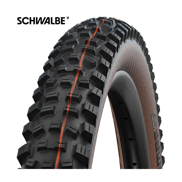Klappband Schwalbe Hans Dampf Super Trail 29 x 2,35 60-622 mm - Bronze Seitenwand