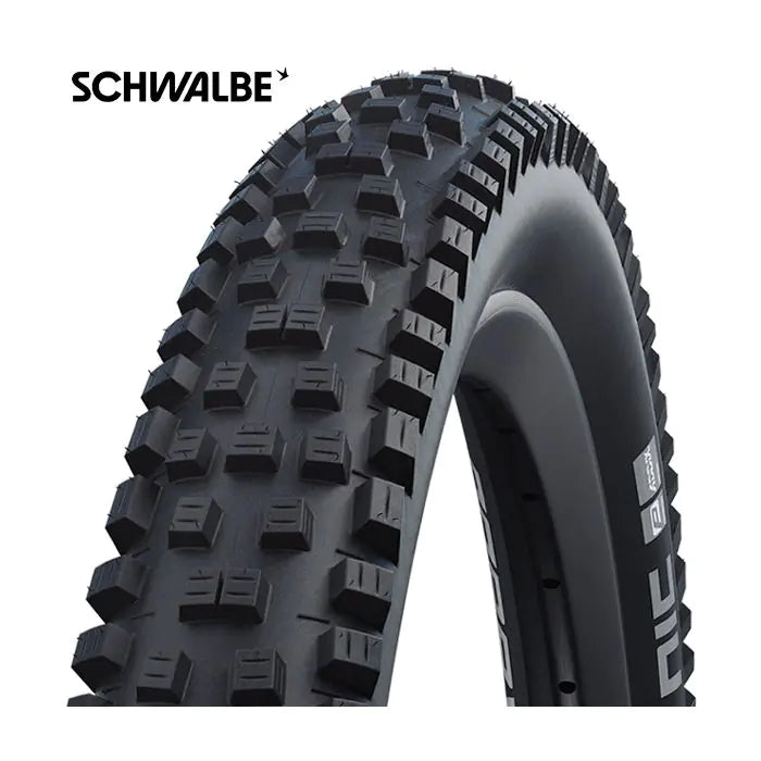 Vouwband Schwalbe Nobby Nic DD RaceGuard 27.5 x 2.40 62-584 mm - zwart