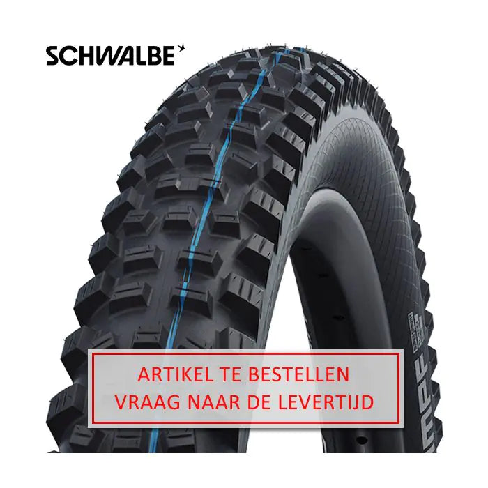 Schwalbe hans dampf - tle - addix speedgrip - super trail - 27,5x2,80 - sort
