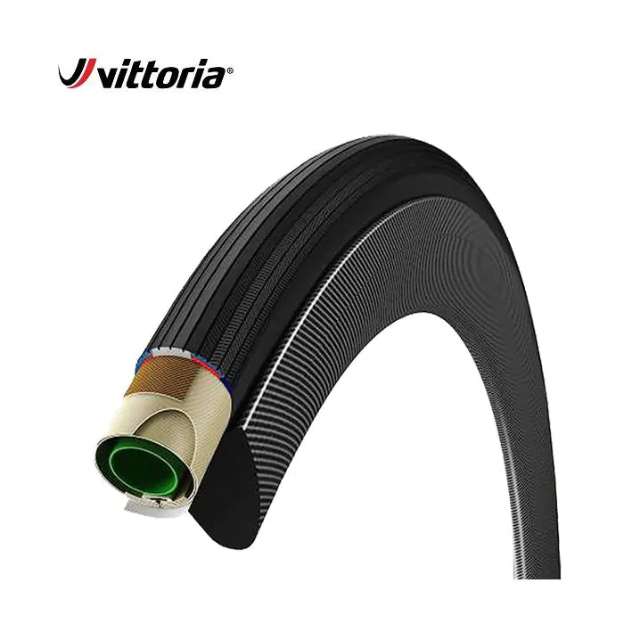 Vittoria Tube 25-622 Corsa Control mit Graphene G+ Full Black