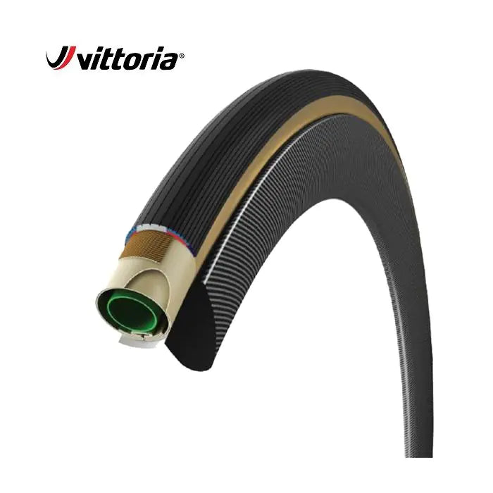 Vittoria-Röhre 25-622 Corsa mit Graphene G+ schwarz-transparent