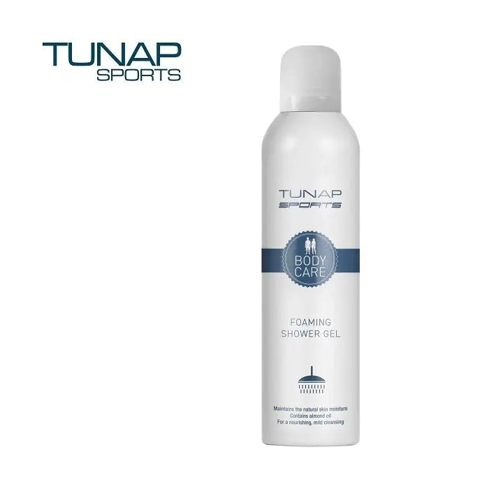 Gel de ducha espumoso deportivo Tunap 200 ml (paquete = 12 uds)