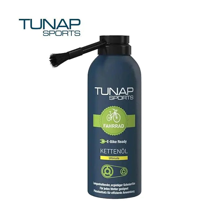 Tunap sports e-bike ultimate chain oil with application brush 125 ml (pack = 12 pcs)