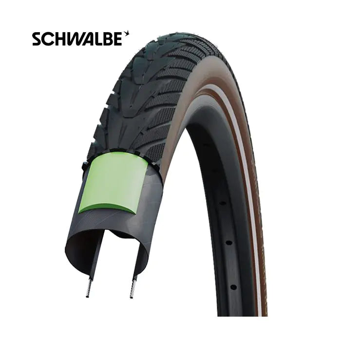 Schwalbe 28x2.00 (50-622) energizer plus zwart-classic reflex draad 11159255