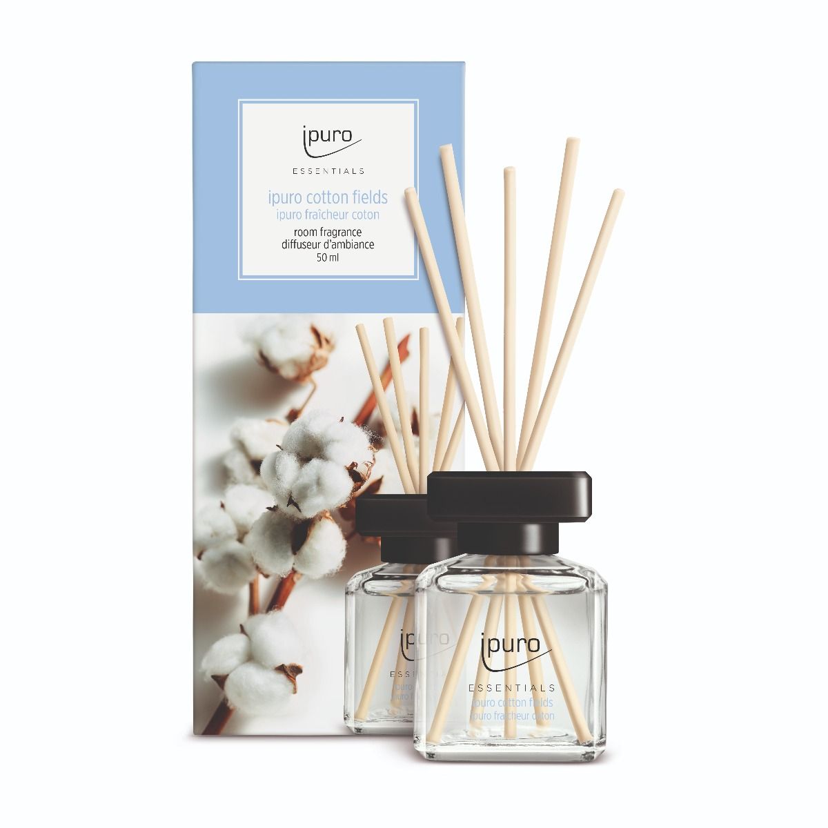 Ipuro fragrance diffuser cotton fields 50 ml