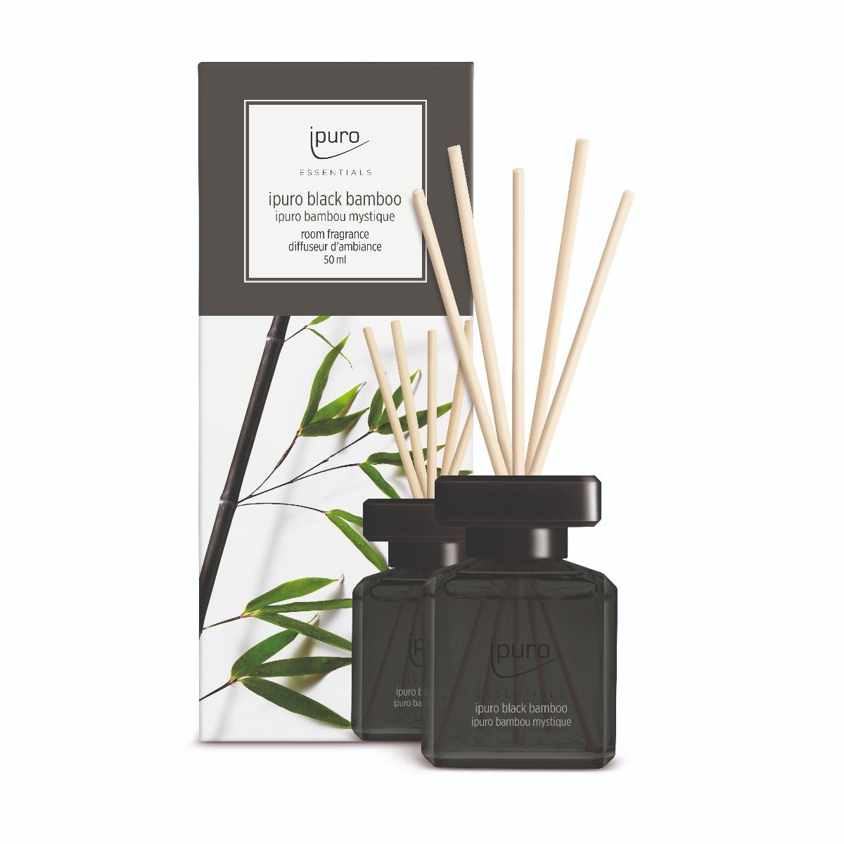 Ipuro fragrance diffuser black bamboo 50 ml