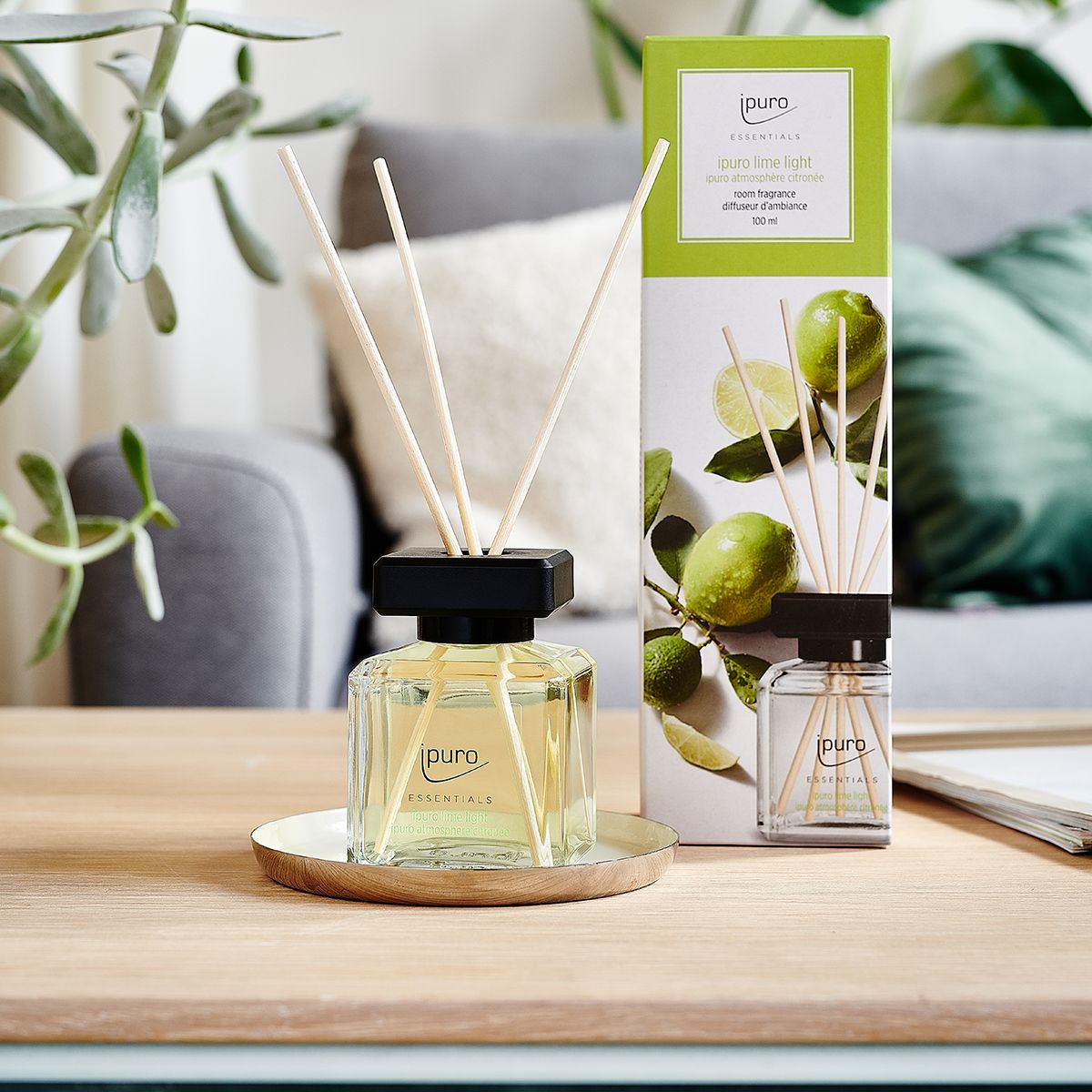 Difusor de fragrância Ipuro luz limão 100 ml