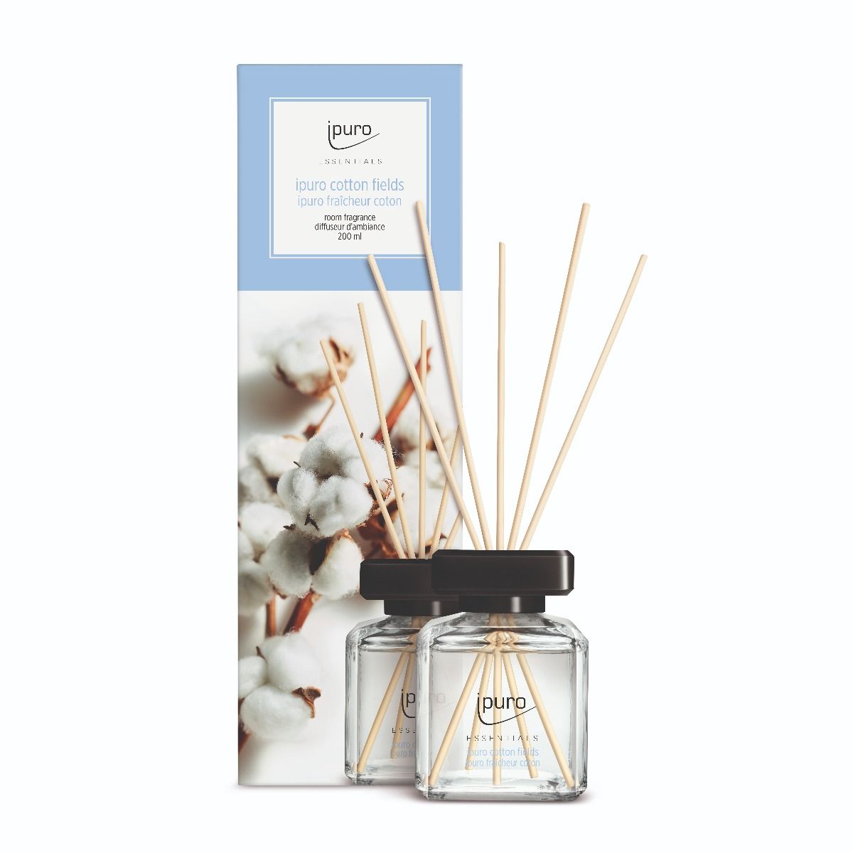 Ipuro fragrance diffuser cotton fields 200 ml