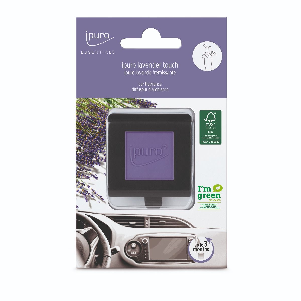 Ipuro car line lavender touch