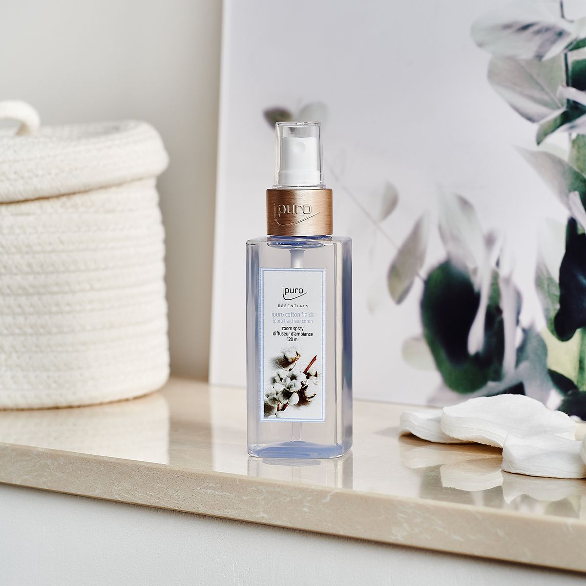 Ipuro cotton fields room spray 120ml