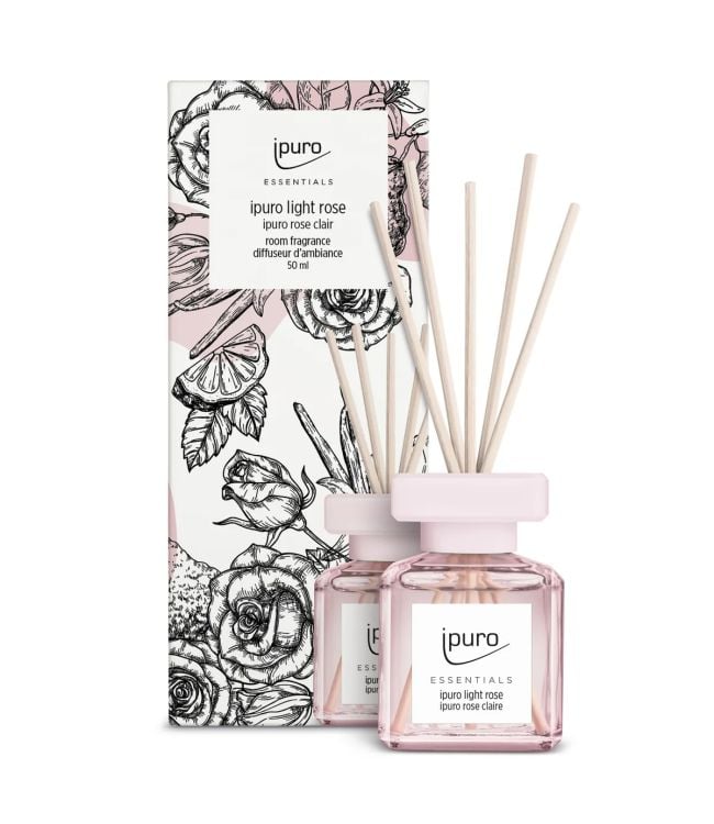 Ipuro tuoksu diffuusori kevyt ruusu 50ml
