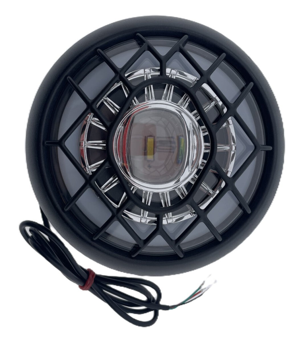 Ikzi headlight light bulls-eye fat bike