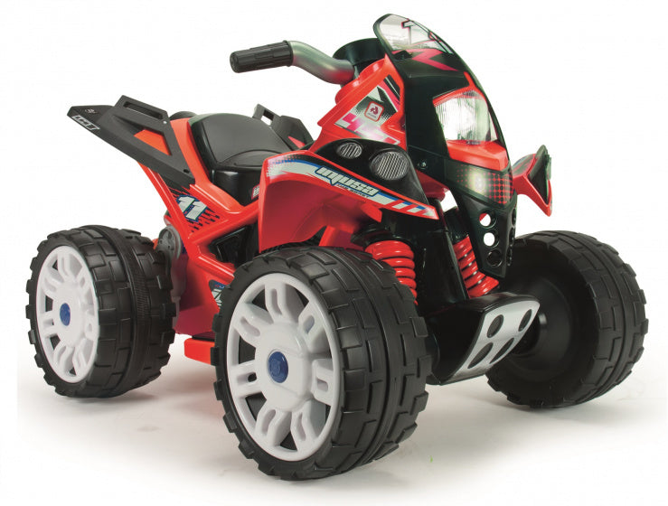 Injusa die Elektrik Kinderquad 12V rot schwarz