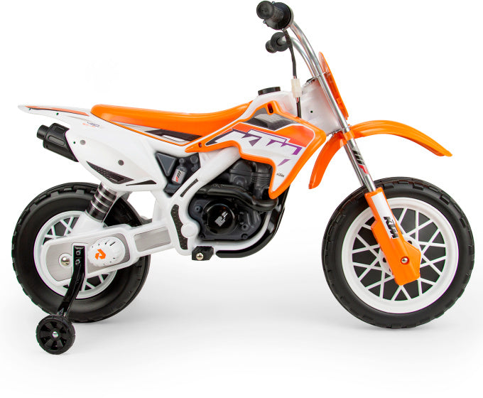 Injusa KTM SX-F My23 Batteriefahrzeug Kreuzmotor 12V Orange Schwarz